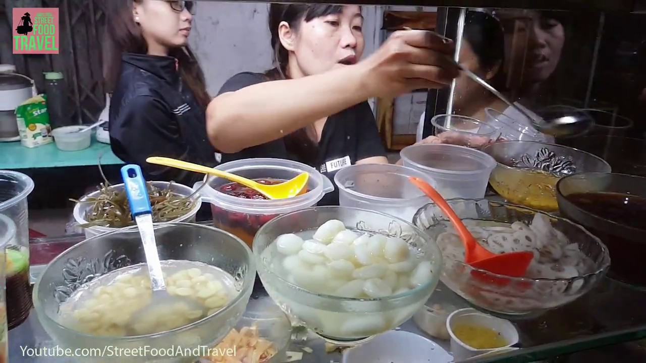 Street Food VietNam 2016 - Mixed Fruit Sweet Gruel | Street Food And Travel