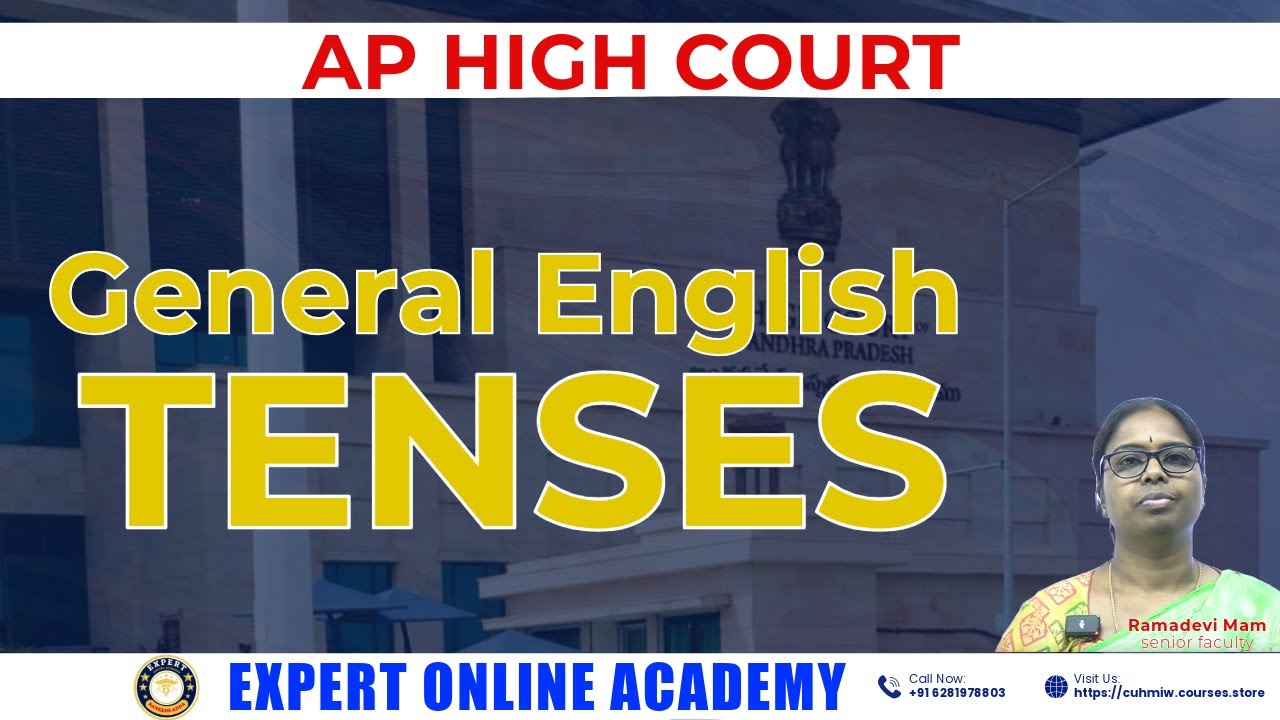 Master English Tenses for AP High Court Exam | Complete Guide for Beginners & Aspirants