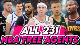 ALL 231 NBA Free Agents in 2026 NBA Free Agency