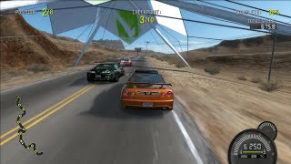 Need For Speed Prostreet Gameplay - Eddie's Skyline , Fast & Furious Eclipse & more