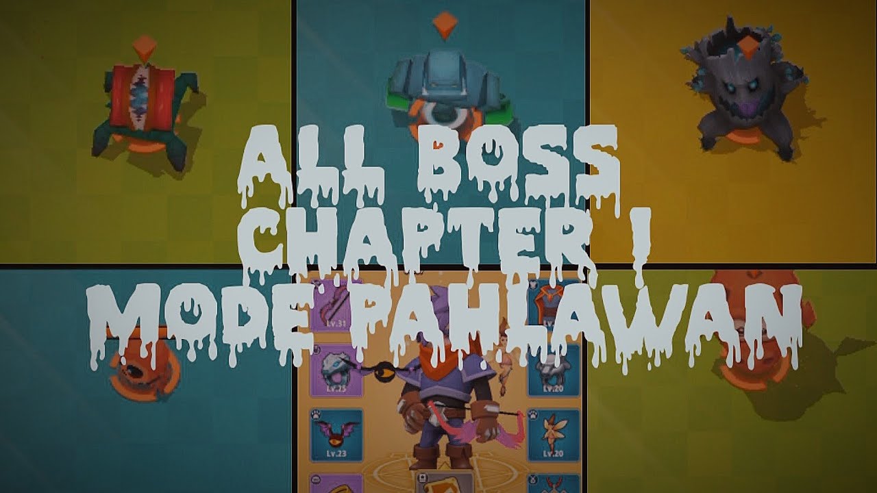 ALL BOSS ARCHERO Mode pahlawan YouTube