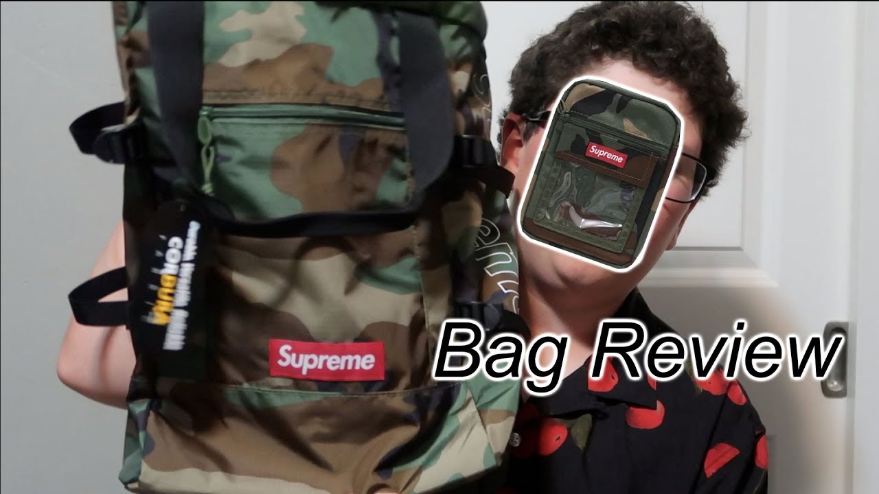 SUPREME UTILITY POUCH AND TOTE BACKPACK IN DEPTH REVIEW - YouTube