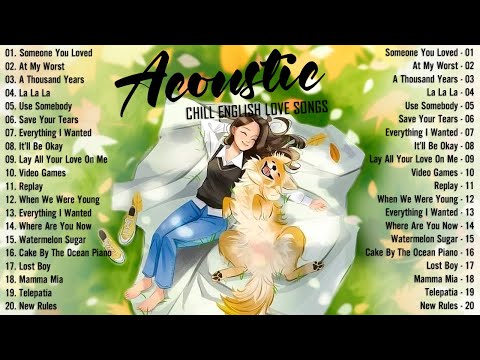 Top Acoustic Chill Songs 2025 Cover 💖 Soft Acoustic Cover Songs 2025 Playlist
