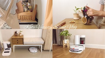 Roborock S7 Plus ตัวช่วยของคุณแม่บ้าน ที่ทำให้ชีวิตง่ายขึ้น | Kate Variety Silent Vlog