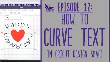How to Curve Text in Cricut Design Space // Crafting Tutorial // Cricut Tutorial