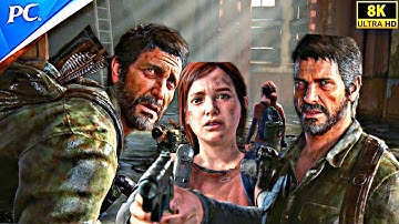Ellie Save Joel | The Last of us Part 1 Campaign Realistic Walkthrough 8k60Fps
