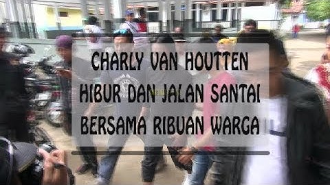 Heboh!!! Charly Datang ke Acara Jalan Santai l Ribuan Warga Berebut Selfie