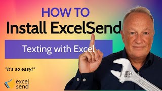 How to add the ExcelSend Send SMS button in your Microsoft Excel spreadsheet