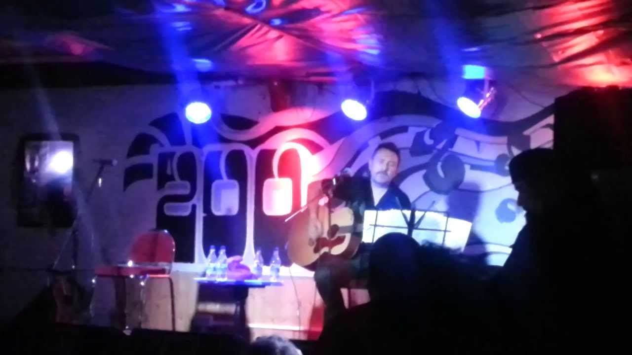 Andy Cairns, Our Love Must Die (Acoustic),  Newport 15th May 2013.