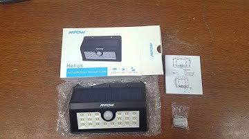 Review of the MPOW solar power motions sensor