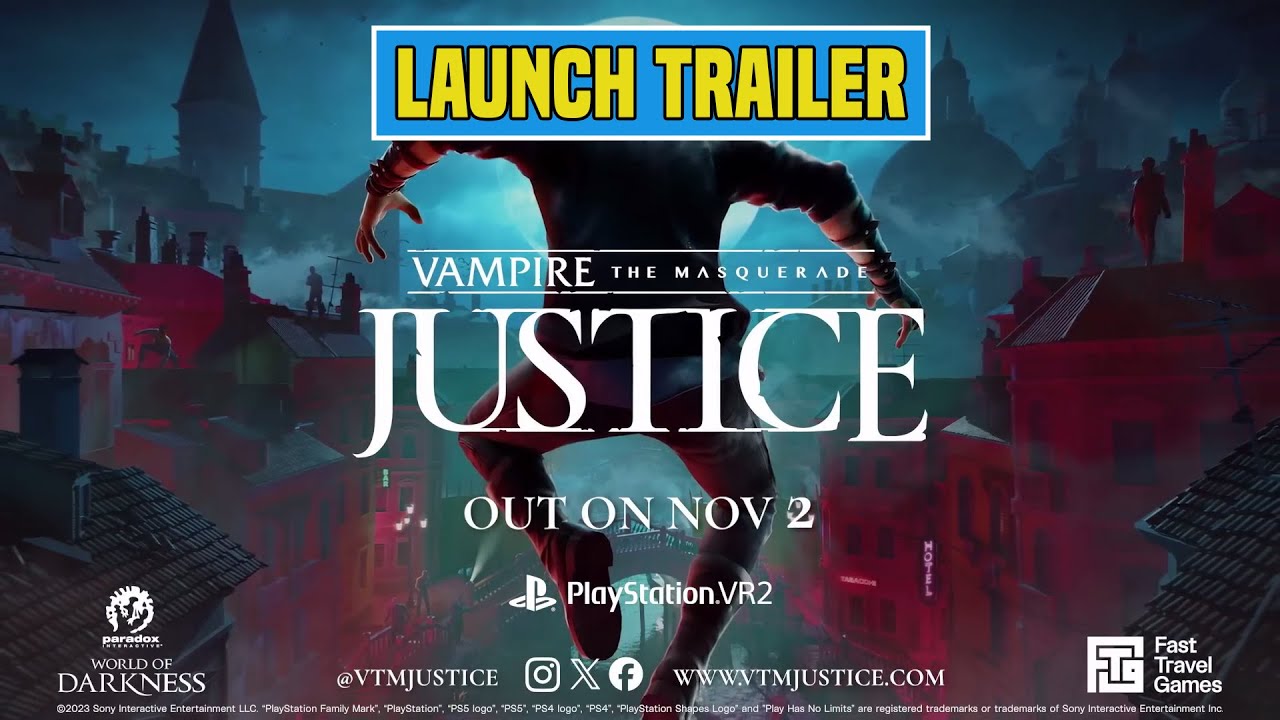 Vampire: The Masquerade - Justice - Official Launch Trailer - IGN