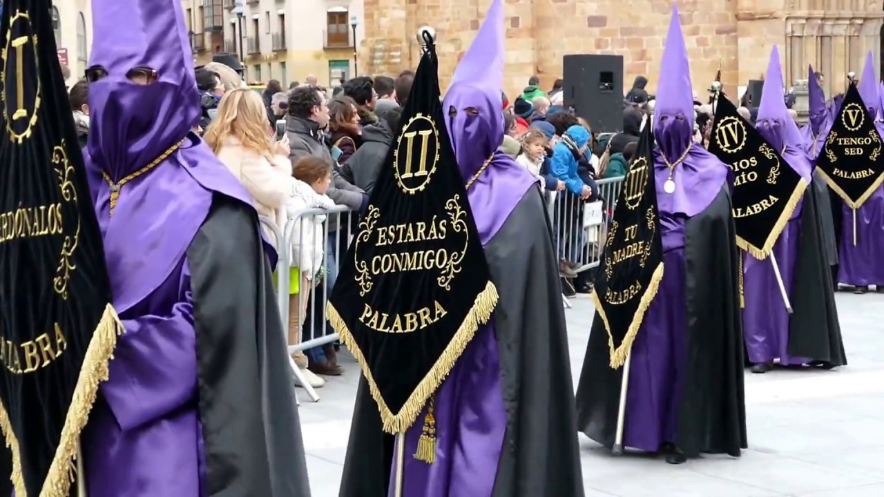 Procesión Estudiantes. Semana Santa Ávila 2018
