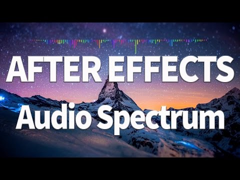 AFTER EFFECTS - AUDIO SPECTRUM - FREE!