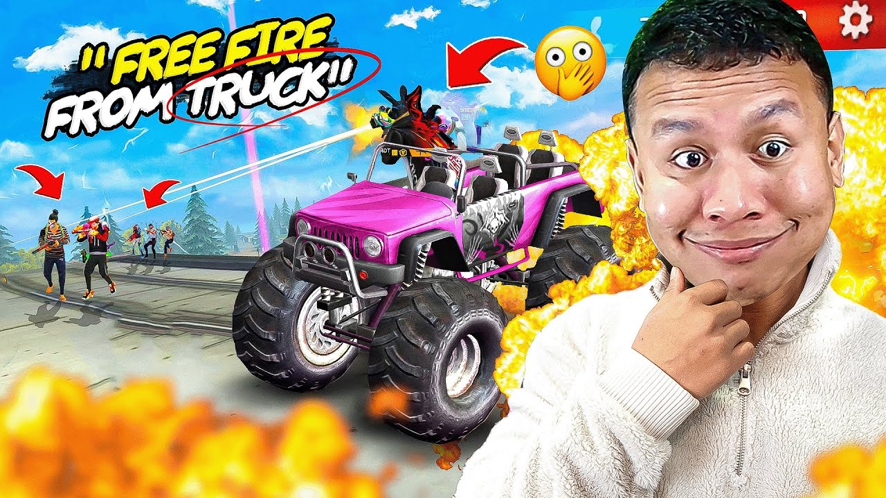 Free Fire с Monster Truck 😱 Tonde Gamer