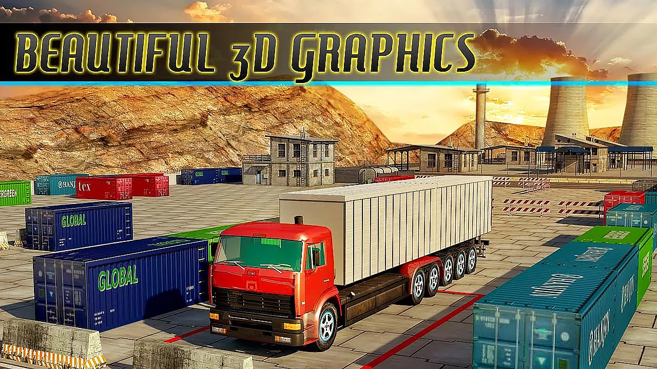 lets play a little game Modern Trucker 3D - Gameplay Android