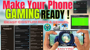 Pt-2 Convert Any Phone Into A GAMING PHONE - Increase Performance & Fix Lag In All Games 🔥