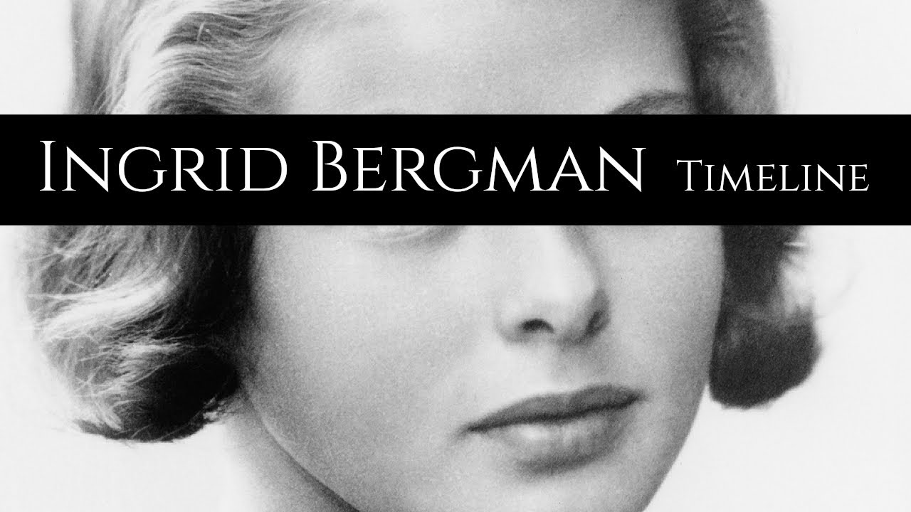 Ingrid Bergman | Animated Timeline In 5 Minutes