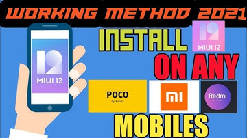 How To Miui 12 For Redmi | Poco | Xioami Smartphones [ Official Method ] #Techinformer