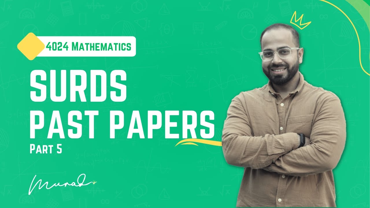 Surds Past papers | May/June 2012 till May/June 2014 | Full Solutions | Square Root | Easy