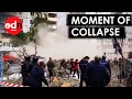 WATCH The Dramatic Moment A Russian Apartment Block Is Struck By Missile