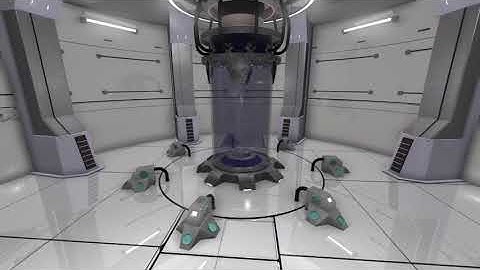 Simple Sci-fi Lab Preview Cinema 4d - Indaneey design