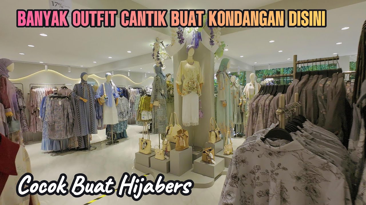 BANYAK OUTFIT CANTIK BUAT KONDANGAN UNTUK PARA HIJABERS DI BAIQ MARKET MUSLIM STORE