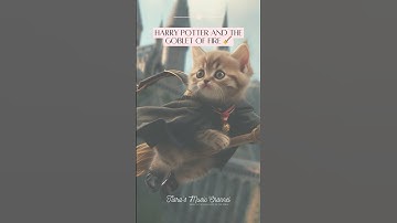 Harry Potter The Cat Edition 🐈 #ai #aiart #aigenerated #midjourney #chatgpt #cat