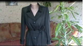 Шьем плащ.    Часть 1.