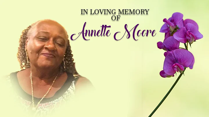 Celebrating the Life of Annette Moore