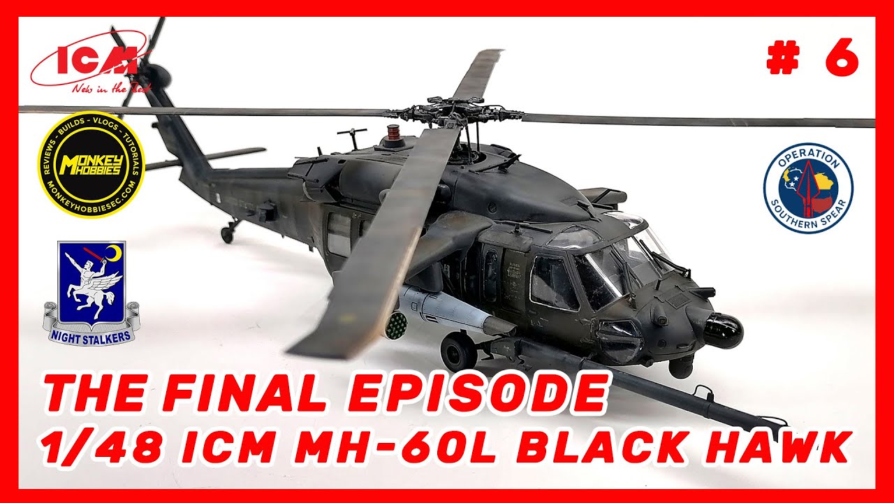 ICM 1/48 MH-60L DAP #06 ➡️ 160TH SOAR BLACK HAWK DEPLOYED IN THE ATTACK ON VENEZUELA