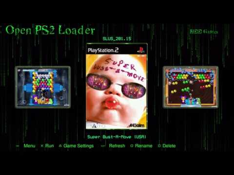 PS2 OPL HiRes 1080i Matrix Theme With Custom SFX 
