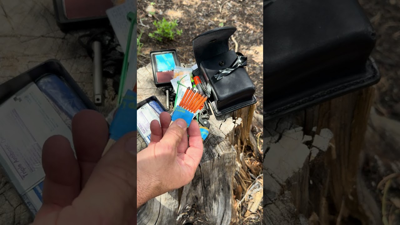 Поясная сумка для набора для выживания