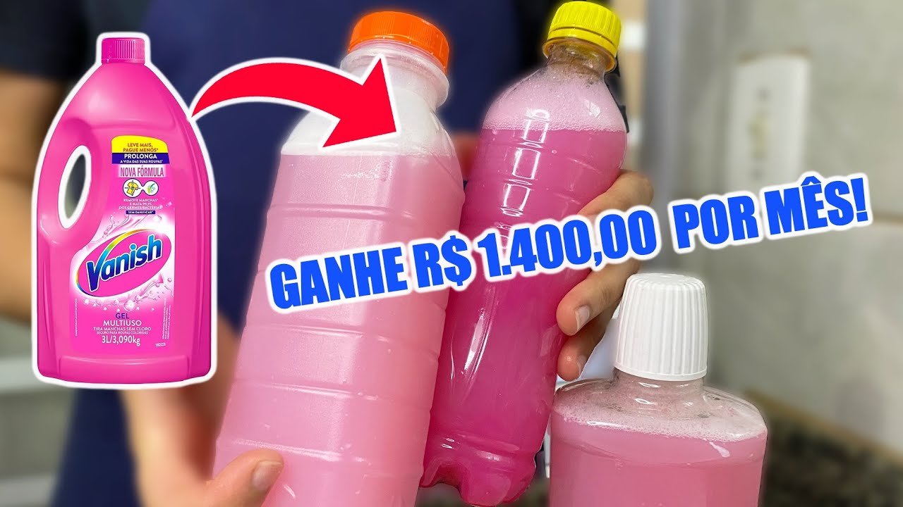 VANISH CASEIRO fácil e barato de fazer!