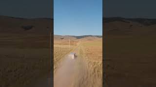 Travelling country roads out in the Wild West of Montana #america