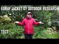 Куртка штормовка Foray Jacket от Outdoor Research с мембраной goretex и необычной вентиляцией