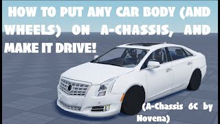 HOW TO PUT A CAR ON A CHASSIS IN ROBLOX STUDIO (2025) | A-Chassis Version 6C by Novena screenshot 3