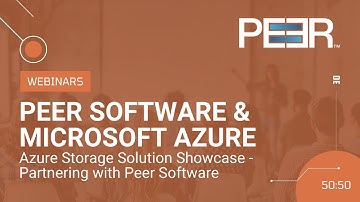 Webinar: Azure Storage Solution Showcase