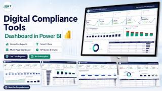 Digital Compliance Tools Dashboard in Power BI