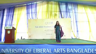Freshers' Orientation: Fall 2022 || Zara Jabeen Mahbub || ULAB