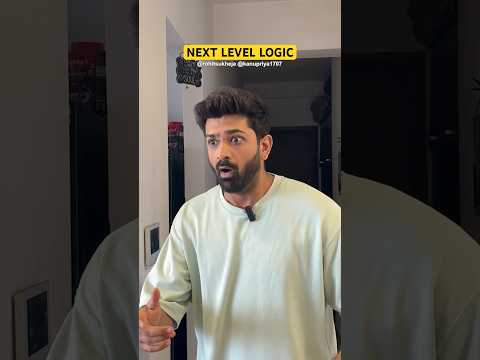 Next level logic! 👀🙏#logic #couple #funny #comedy #marriage #sauce #shorts #explore