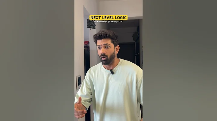 Next level logic! 👀🙏#logic #couple #funny #comedy #marriage #sauce #shorts #explore