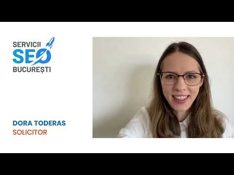 Servicii SEO Bucuresti - Dora Toderas on Working with our team