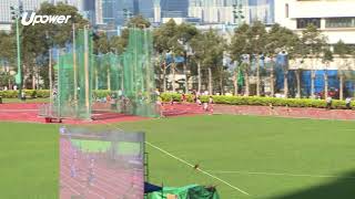 20180309 upower 港九學界D1田徑 女子甲組4X100米決賽