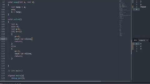 Codeforces Round #831 || Problem A:  factorise m+ n || solution in c++