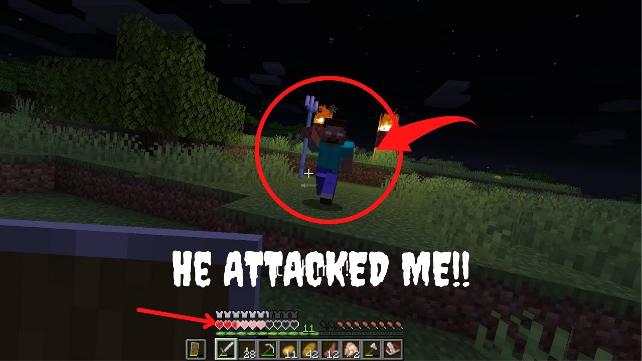 Herobrine attacked me!! Playing on herobrine seed(Gone Wrong)|| Season 1 Episode 4