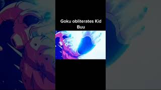 Goku Vs. Kid Buu