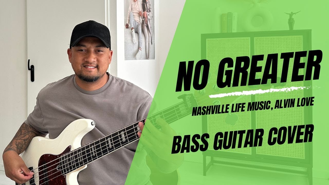 No greater love Nashville life Music Bass guitar cover YouTube