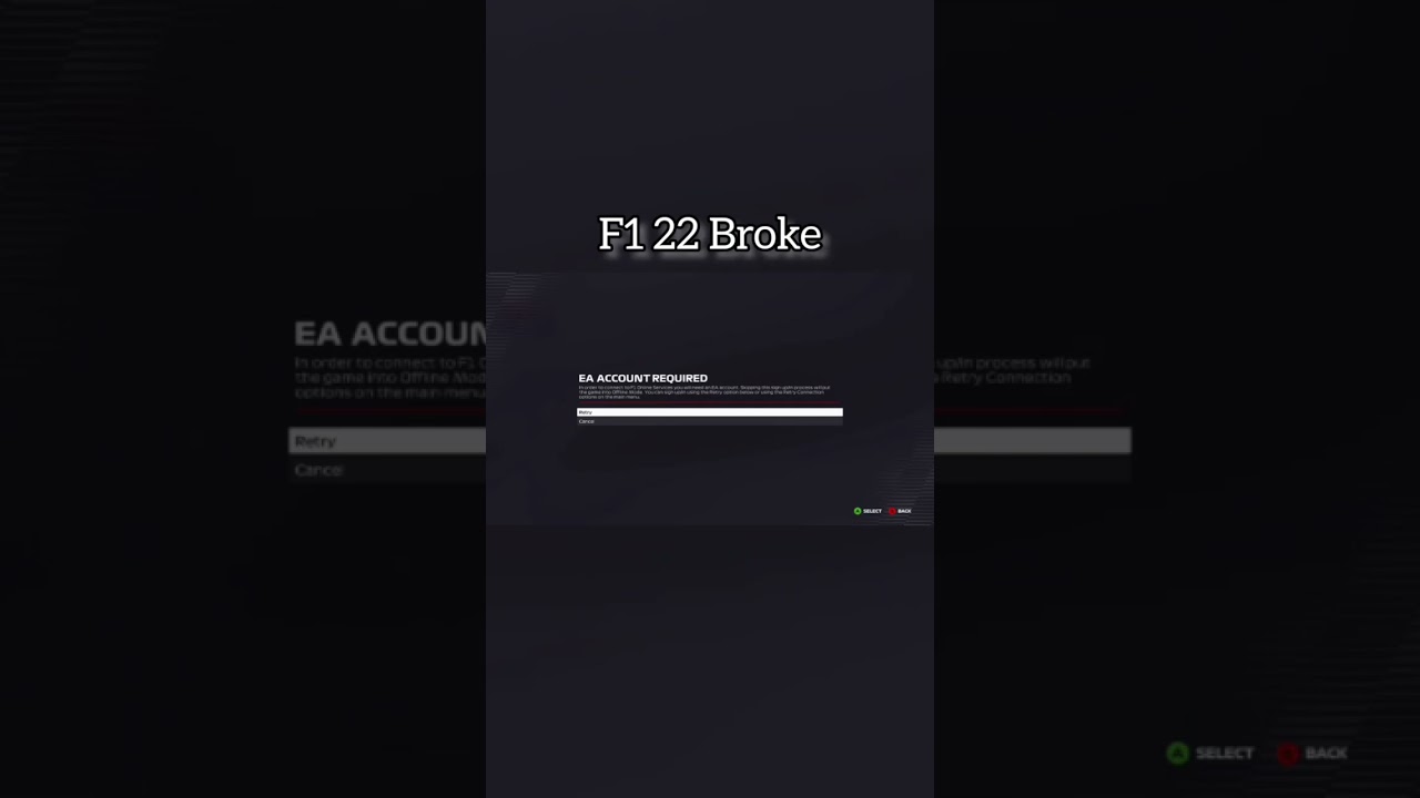 F1 22 Is Broken 