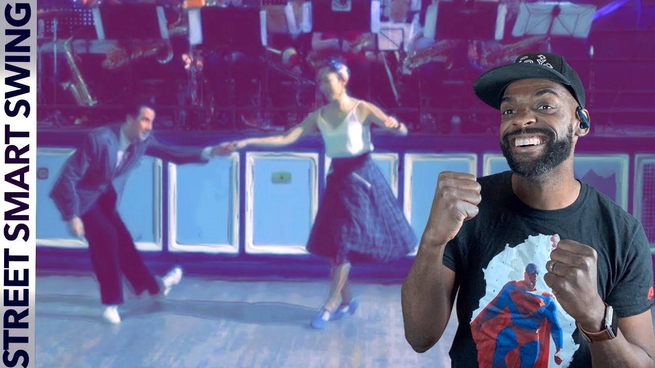OSF 2020 Hyunjung & Felipe Improv Lindy Hop Performance Swing Dance Reaction Videos | Lindy Hop