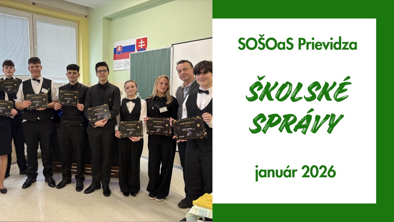 Školské správy z Kaliny - január 2026